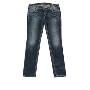 Silver Jeans Co. Aiko Mid Skinny Jeans Women’s W34 L31